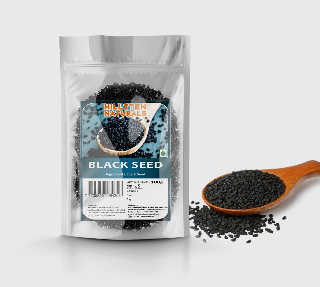 Hilltten Naturals Black Seed ( Karinjeerakam)100g