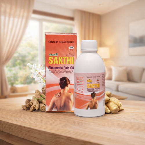 Megha's Sakthi Rheumatic Pain Oil| Pain Reliever & Massaging Oil For Body Pain Liquid (100ml)