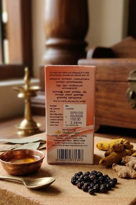 Sakthi Rheumatic Pain Oil 100ml - Image 2