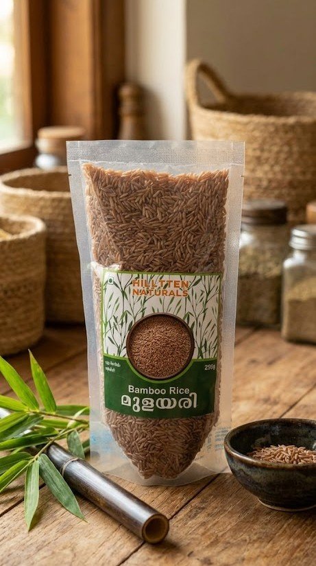 Hilltten Naturals Bamboo Rice (Mulayari) 250g