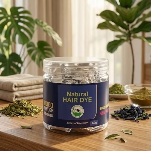 Gandhigramam Natural Hair Dye | Henna powder + Indigo powder | Hilltten Naturals