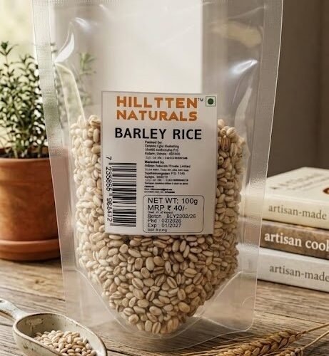 Hilltten Naturals Barley Rice 100g