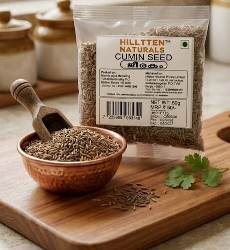 Hilltten Naturals Cumin seed (Jeerakam) 50g