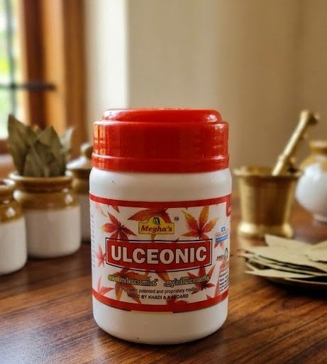 Megha's ULCEONIC – Natural Remedy for Ulcer, Gas Trouble & Acidity