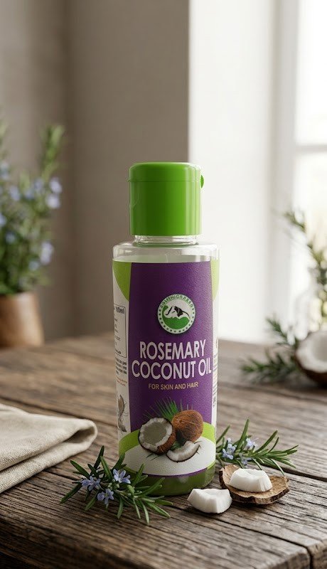 Rosemary Coconut Oil 100ml | For skin and hair care