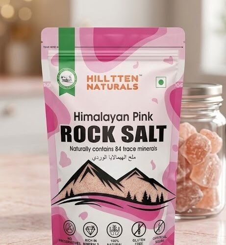 Hillttten Naturals Himalayan Pink Rock Salt (Powder) 400g