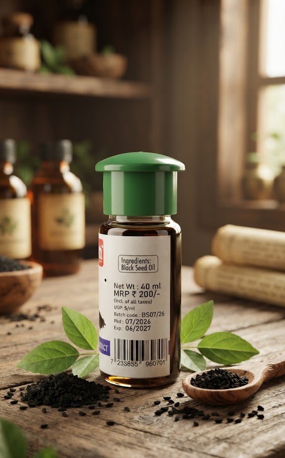 Hilltten Naturals Blackseed Oil 40ml - Image 2