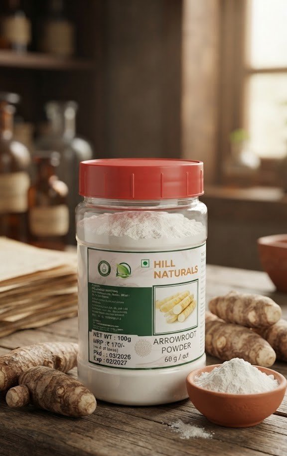 Hilltten Naturals Arrowroot powder 100g - Image 2