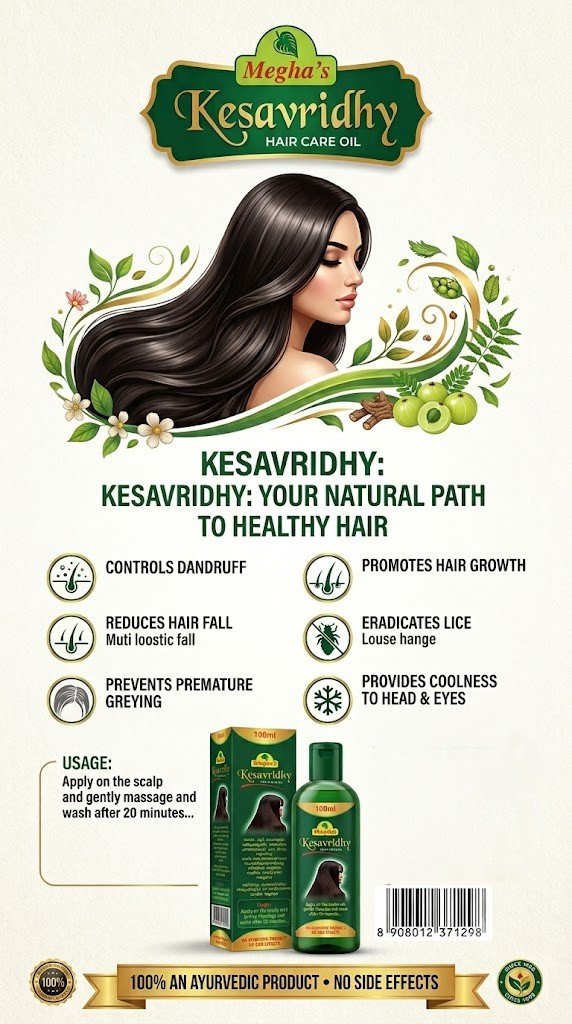 Kesavridhy Hair Care Oil 100ml - Image 4