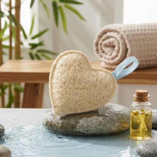 Hilltten Naturals Heart Loofah